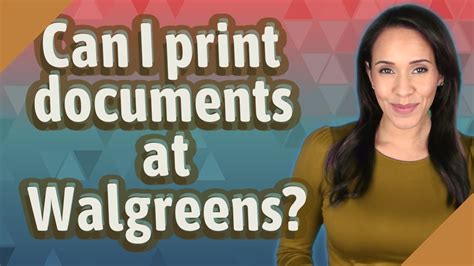 Can I Print Documents at Walgreens? An Examination of the Convenience and Accessibility of Printing Services at Walgreens